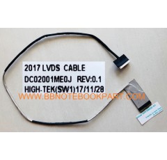 Lenovo IBM  LCD Cable สายแพรจอ  Y500  QIQY6    DC02001ME0J 